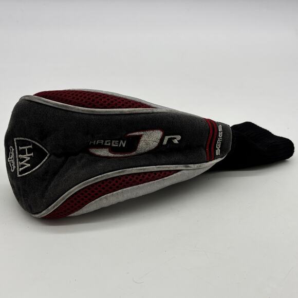 Walter Hagen Jr FW Golf Club Headcover Gray Red Tail Sock Hybrid Rescue Head - Picture 1 of 8